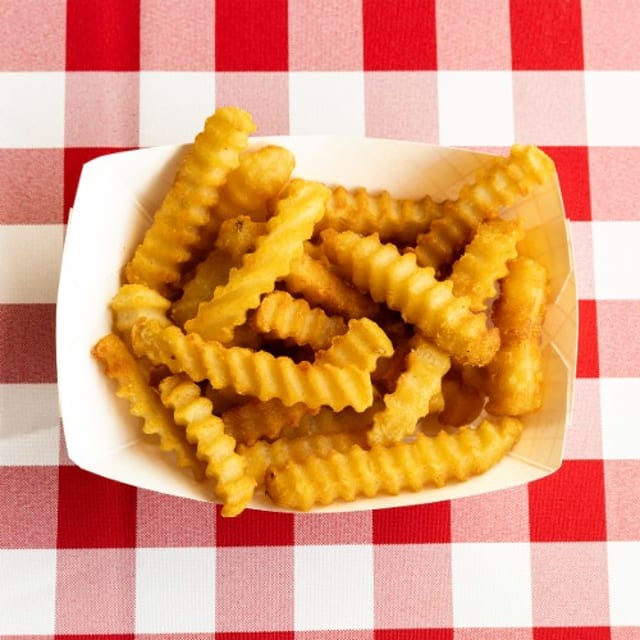 Crinkle Cut Fries.