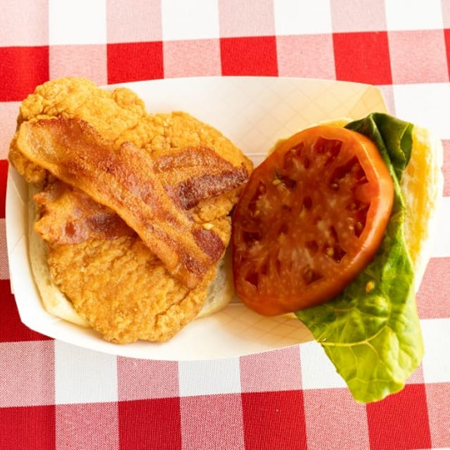 Deluxe Chicken Sandwich.