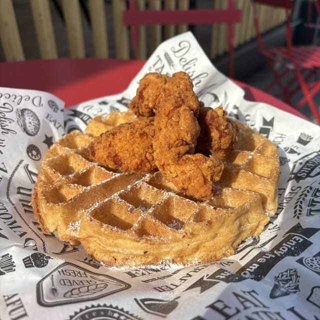Chicken & Waffle.