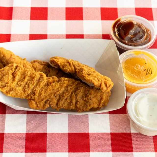 Chicken Tenders and Fries.