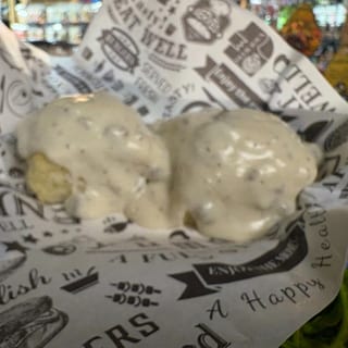 Sausage Gravy n Biscuit