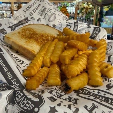 Kids Grilled Cheese & Fries.