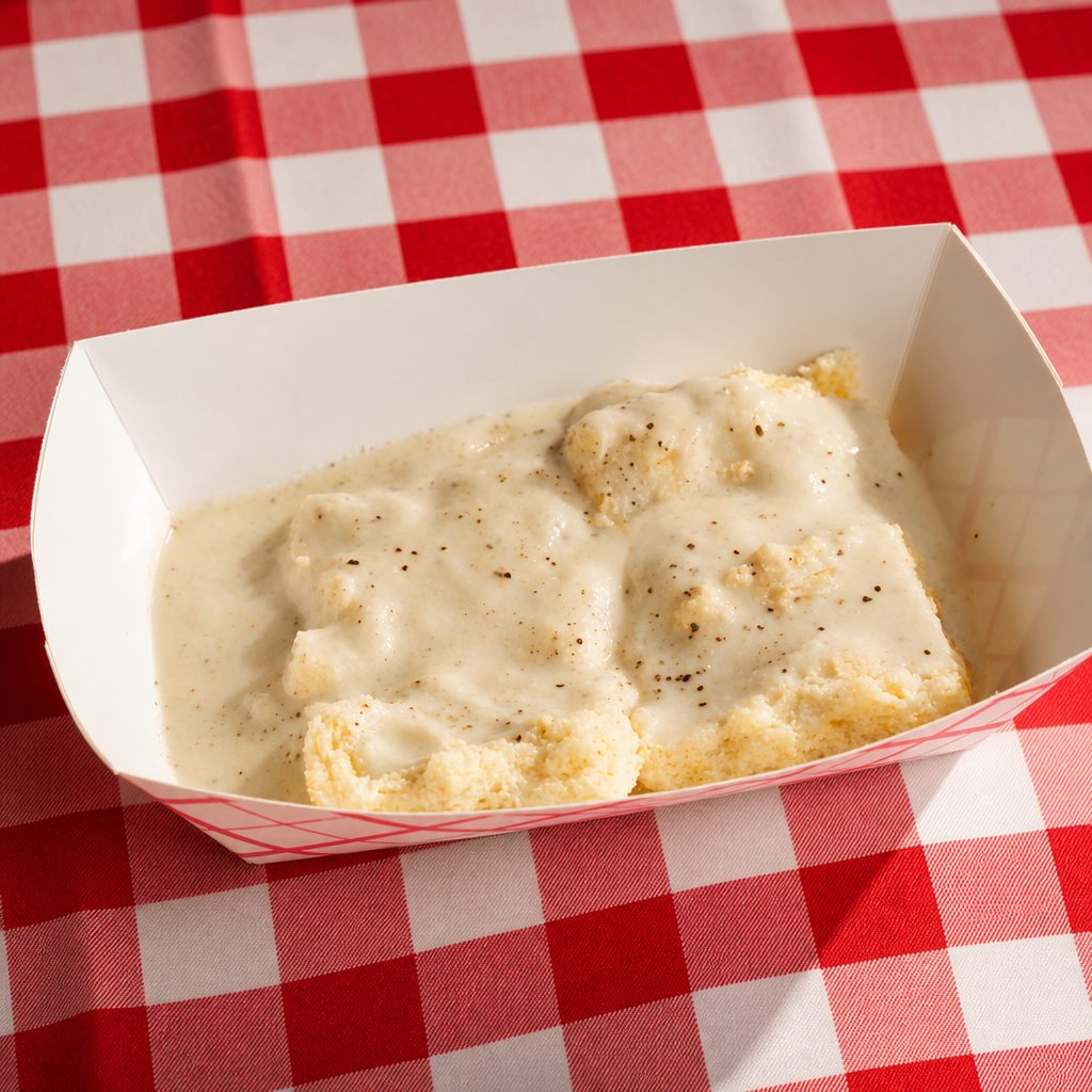 Biscuit and Gravy.