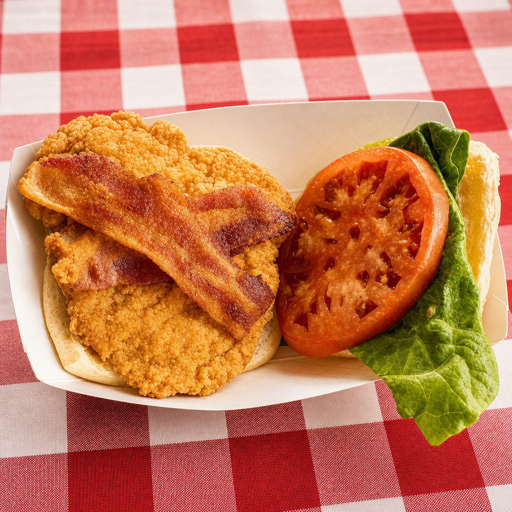 Deluxe Chicken Sandwich.