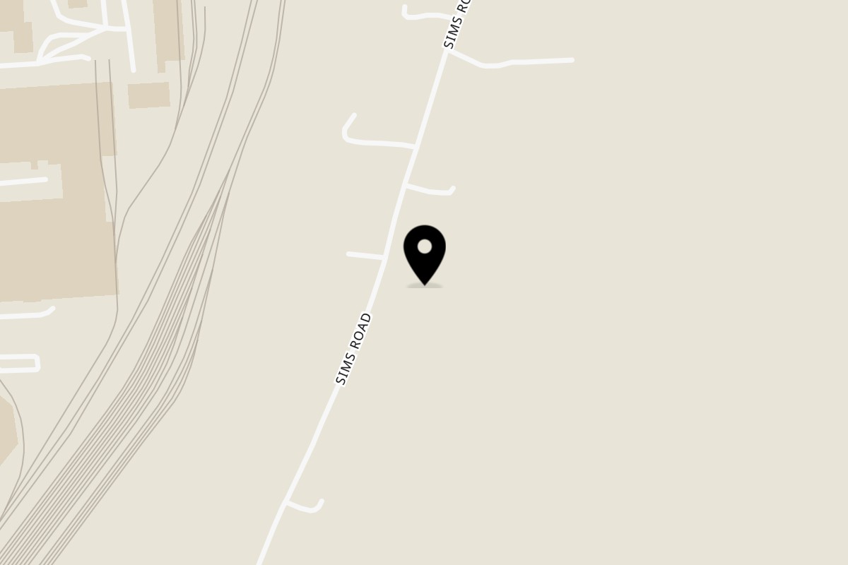 Map showing the location of The Porch Breakfast & Brunch on 481 Sims Pike in Georgetown